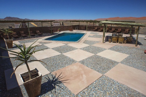 Kulala Desert Lodge zwembad